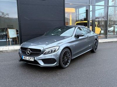 Grau Gebraucht 2017 Mercedes C200 AMG line Coupé | 27.500 € (Etwas zu teuer)