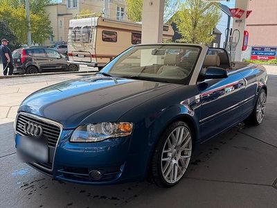 Gebraucht Audi A4 Cabriolet 232 PS (170 kW) 2008 Blau Cabrio