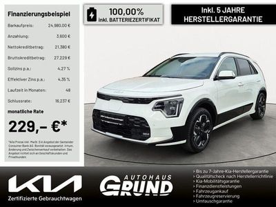 Gebraucht Kia e-Niro Inspiration 150 kW (204 PS) 2023 Weiss / schneeweiss SUV