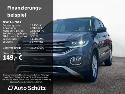 Gebraucht VW T-Cross Style 110 PS (80 kW) 2022 Grau SUV