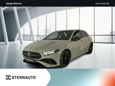Manufaktur lack manufaktur alpingrau uni Gebraucht 2025 Mercedes A220 AMG line Limousine | 43.979 € (Teuer)