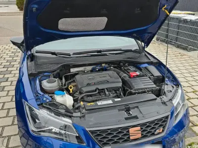 Usata Seat Leon 4Drive 300 CV (220 kW) 2018 Blu Station wagon