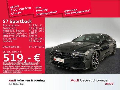 Second-hand Audi S7 Sportback Sport 344 CP (253 kW) 2022 Negru Hatchback
