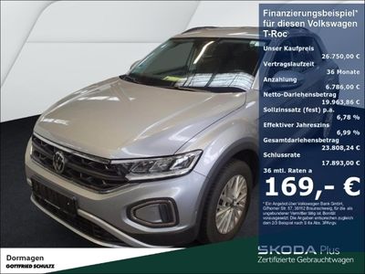 gebraucht VW T-Roc 2.0 TDI LIFE DSG LED AHK NAVI KAMERA