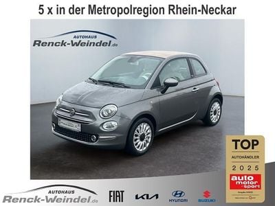 Gebraucht Fiat 500C Lounge 69 PS (50 kW) 2021 Pompei grau) (grau Cabrio