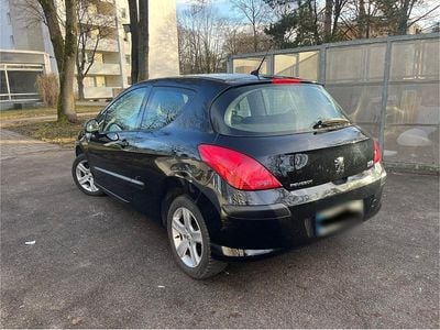 Gebraucht Peugeot 308 95 PS (69 kW) 2010 Schwarz Coupé