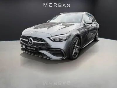 Gebraucht Mercedes C300 AMG line 288 PS (211 kW) 2023 Selenitgrau Kombi