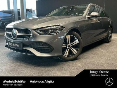 Gebraucht Mercedes C220 Avantgarde 200 PS (147 kW) 2022 Lack selenitgrau (metallic) Kombi