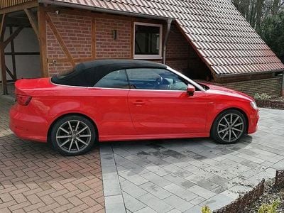 Gebraucht Audi A3 Cabriolet S-Line 125 PS (91 kW) 2015 Rot Cabrio