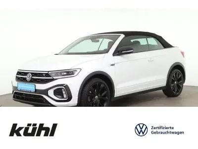 Gebraucht VW T-Roc Cabriolet R-line 150 PS (110 kW) 2023 Pure white Cabrio