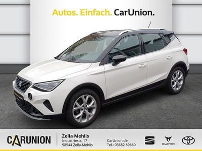 Weiß / midnight schw Gebraucht 2021 Seat Arona FR SUV | 14.780 € (Fairer Preis)
