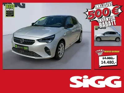 Gebraucht Opel Corsa Elegance 101 PS (74 kW) 2022 Aluminium silb/kristall silb Kleinwagen