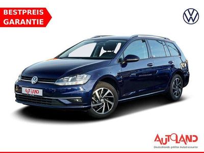 Gebraucht VW Golf VII Join 116 PS (85 kW) 2018 Blau Kombi