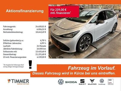 Usata Cupra Born 150 kW (204 CV) 2022 Argento Utilitaria