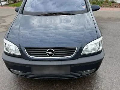 Gebraucht Opel Zafira 125 PS (91 kW) 2002 Blau Van / Kleinbus