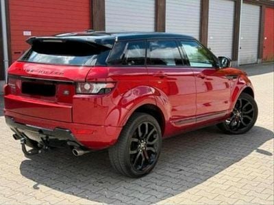 Gebraucht Land Rover Range Rover evoque 190 PS (139 kW) 2013 Rot SUV