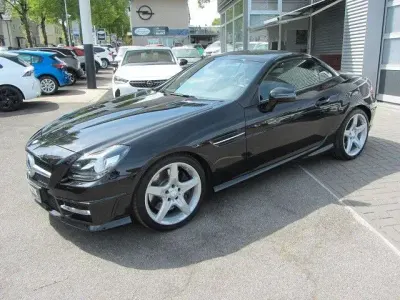 Gebraucht Mercedes SLK200 AMG 184 PS (135 kW) 2011 Schwarz Cabrio