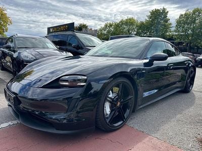 Schwarz Gebraucht 2022 Porsche Taycan 4S Performance Package Limousine | 68.900 € (Etwas zu teuer)
