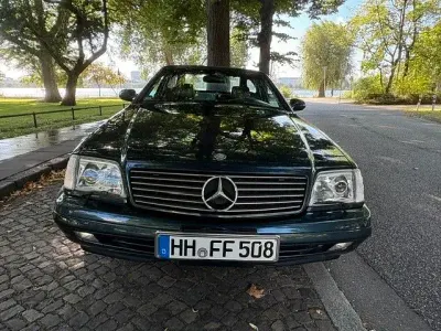 Gebraucht Mercedes SL320 231 PS (169 kW) 1997 Schwarz Cabrio
