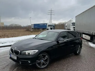 Gebraucht BMW 116 Advantage 109 PS (80 kW) 2015 Schwarz Kleinwagen