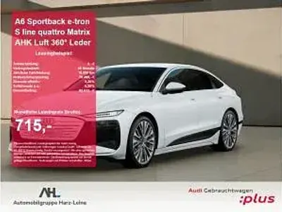 Gebraucht Audi A6 e-tron 314 kW (428 PS) 2026 Weiß (gletscherweiß) Limousine