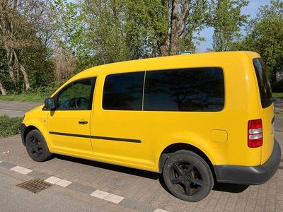 Usata VW Caddy Maxi 102 CV (75 kW) 2014 Giallo Monovolume