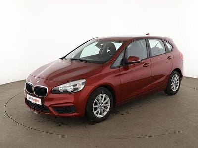 Gebraucht BMW 218 Active Tourer Basis 136 PS (100 kW) 2016 Rot Van / Kleinbus
