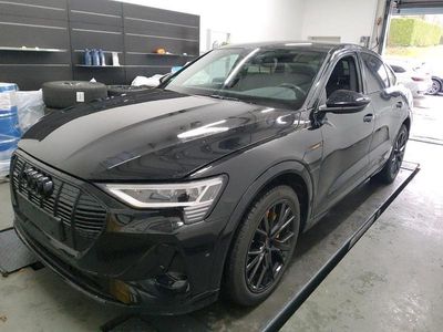 Gebraucht Audi e-tron Sportback Black Edition 300 kW (408 PS) 2022 Mythosschwarz metallic SUV