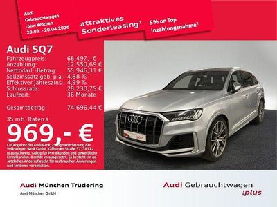 Gebraucht Audi SQ7 Sport 435 PS (319 kW) 2020 Silber SUV