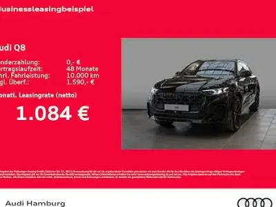 Ny Audi Q8 Ambiente 286 HK (210 kW) 2025 Sort SUV