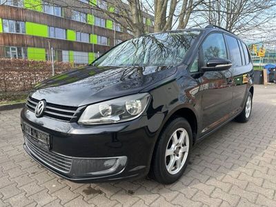 gebraucht VW Touran 1.6 TDI DSG Automatik 7 Sitzer Navi TÜV