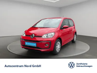Gebraucht VW up! move up! 65 PS (47 kW) 2021 Tornadorot Kleinwagen
