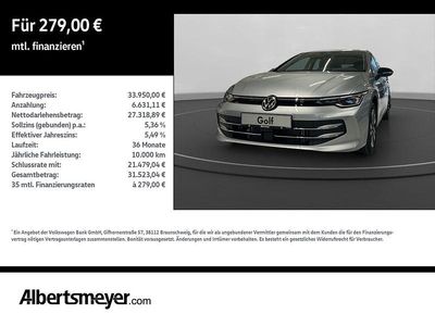 Neu VW Golf VIII 116 PS (85 kW) 2026 Silber Limousine