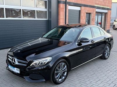 Usata Mercedes C180 156 CV (114 kW) 2018 Nero Berlina