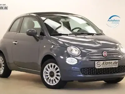 Brugt Fiat 500C Lounge 69 HK (50 kW) 2018 Grå Cabriolet