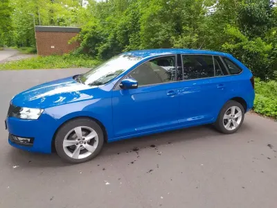 Gebraucht Skoda Rapid Cool Edition 95 PS (69 kW) 2019 Blau Kleinwagen
