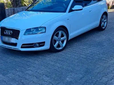 Gebraucht Audi A3 Cabriolet Comfort 105 PS (77 kW) 2010 Weiß Cabrio