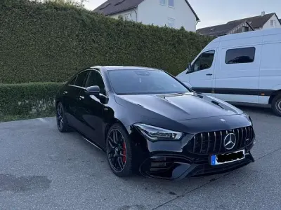 Gebraucht Mercedes CLA45 AMG AMG 421 PS (309 kW) 2020 Schwarz Coupé