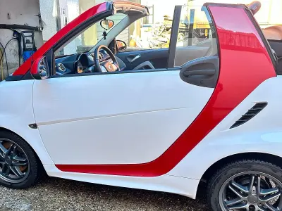Używany Smart ForTwo Cabrio Passion 71 KM (52 kW) 2015 Biały Kabriolet