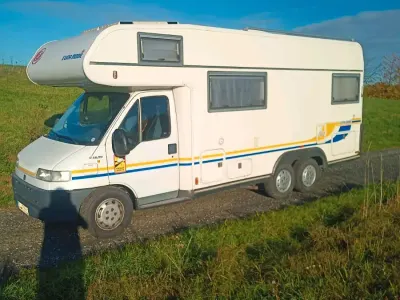 Gebraucht Fiat Ducato 128 PS (94 kW) 2003 Weiß Van