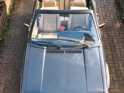 Gebraucht VW Golf Cabriolet Classicline 98 PS (72 kW) 1990 Schwarz Cabrio