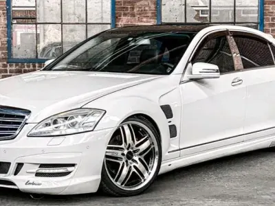 Brugt Mercedes S500L 388 HK (285 kW) 2008 Hvid Sedan