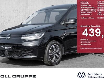 Gebraucht VW Caddy Life 122 PS (89 kW) 2025 Schwarz Van / Kleinbus