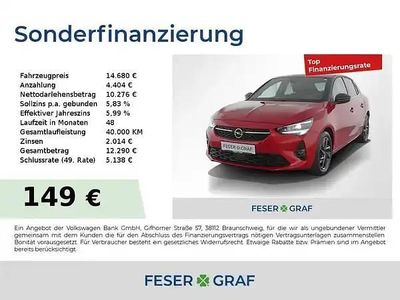 Chili rot/kardio rot Gebraucht 2022 Opel Corsa Ultimate Kleinwagen | 13.980 € (Fairer Preis)