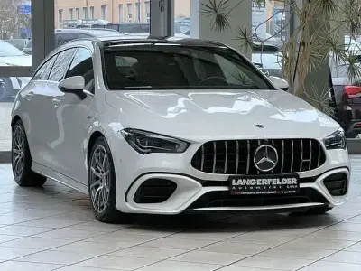 Gebraucht Mercedes CLA45 AMG AMG 387 PS (284 kW) 2021 Weiß Coupé