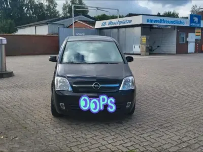 Gebraucht Opel Meriva 101 PS (74 kW) 2004 Schwarz Van / Kleinbus