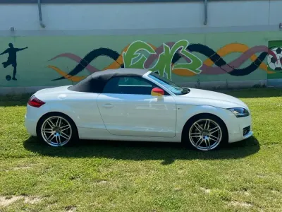 Gebraucht Audi TT Roadster Comfort 211 PS (155 kW) 2012 Weiß Cabrio