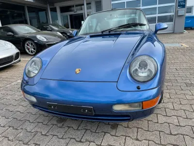 Gebraucht Porsche 993 286 PS (210 kW) 1996 Blau Cabrio