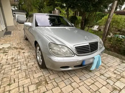 Gebraucht Mercedes 220 AMG 218 PS (160 kW) 2003 Silber Limousine