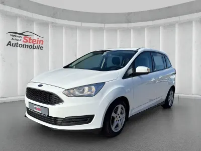 Gebraucht Ford Grand C-Max Trend 101 PS (74 kW) 2016 Weiß Van / Kleinbus